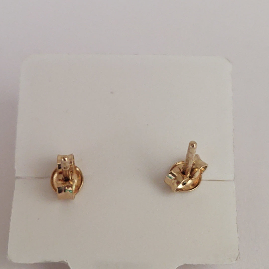 BROQUELES ORO 14K 1.9 (NUEVO)