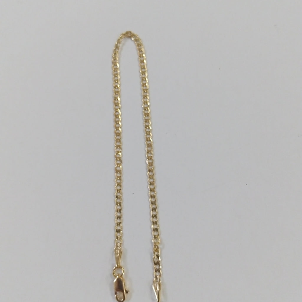 PULSERA BARBADA 14K 18 CM 2.1 GR (NUEVO)