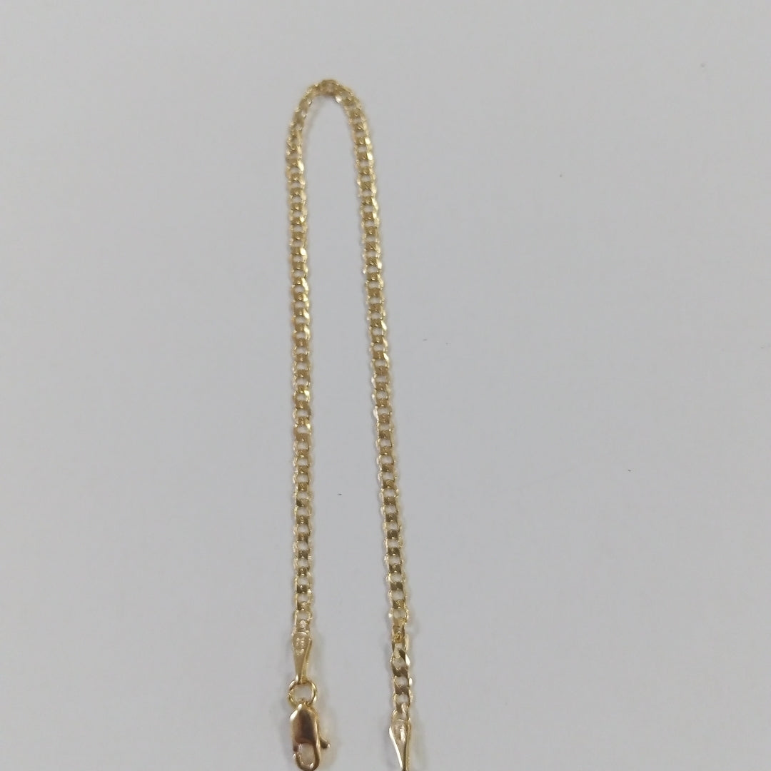 PULSERA BARBADA 14K 18 CM 2.1 GR (NUEVO)