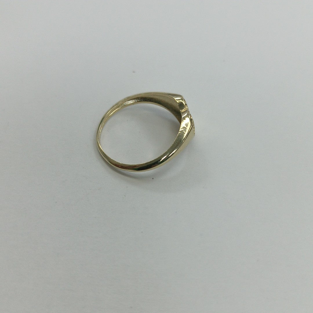 ANILLOS ANILLITO FIG CORAZON 10K TALLA 7 1.6 GR (NUEVO)