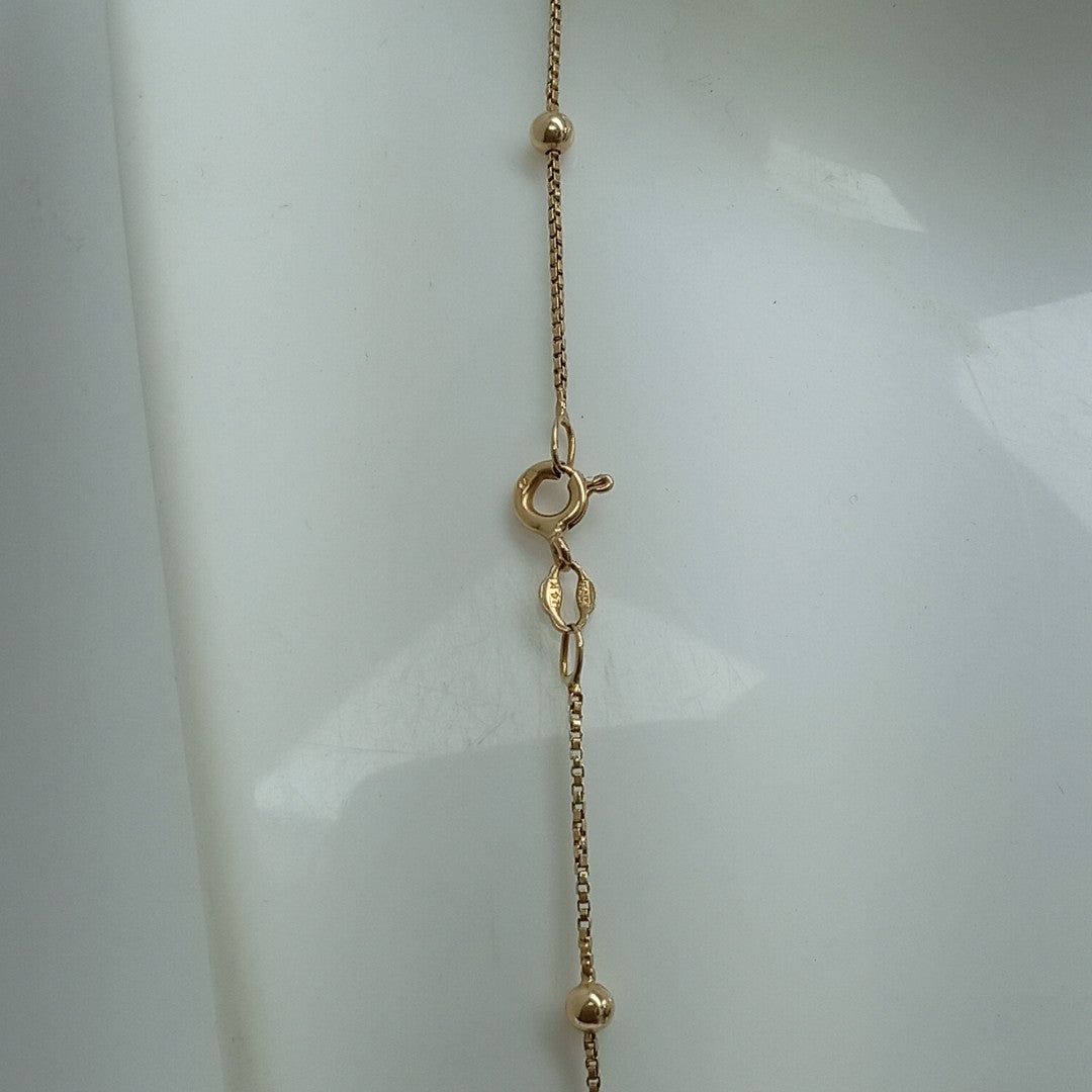 GARGANTILLA ORO 14 K 2.6 GRMS (SEMINUEVO)