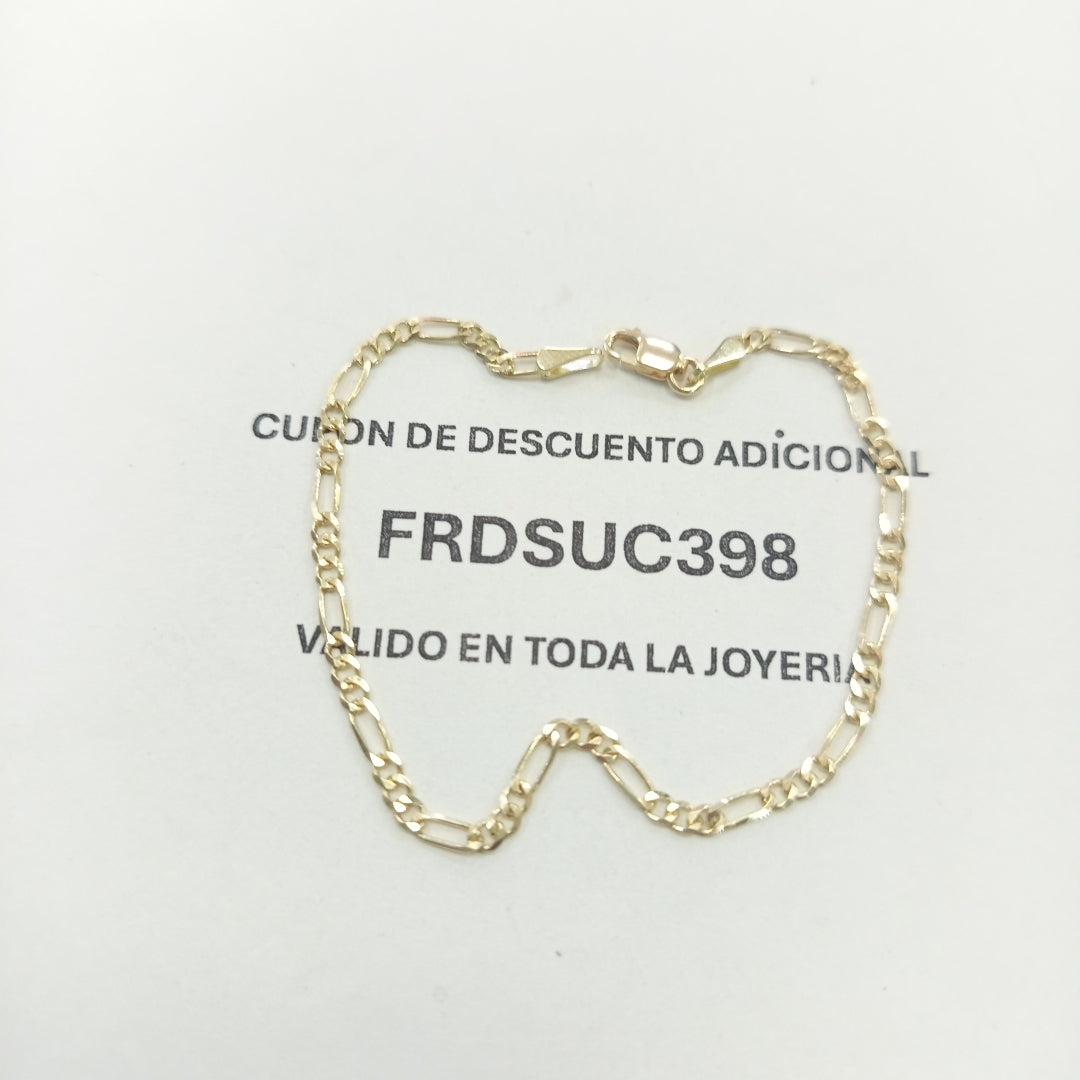 PULSERA 3X1 14K 18 CM 2 GR (NUEVO)