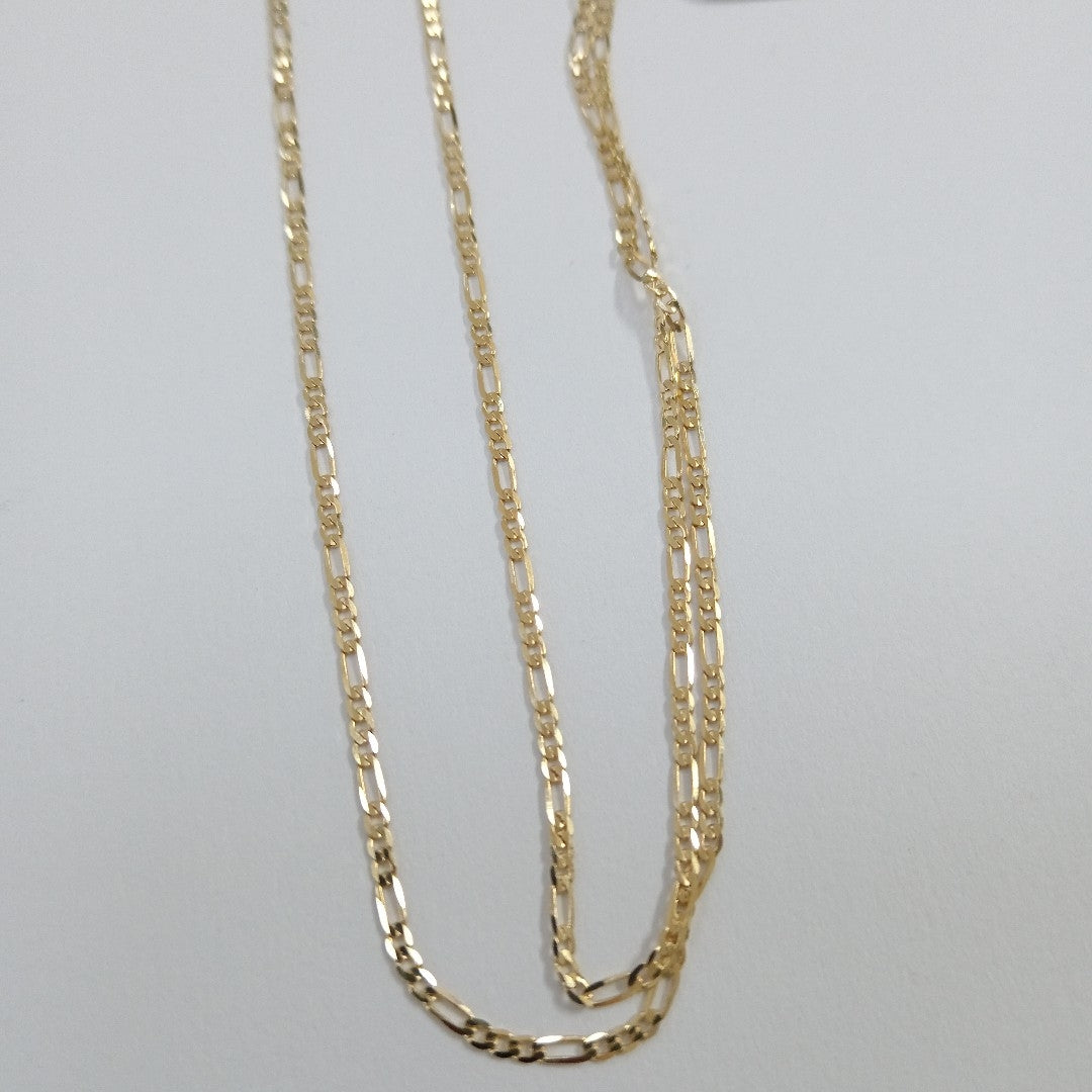 CADENAS CARTIER 3 1 AMARILLA ORO 14K 1.9 (NUEVO)