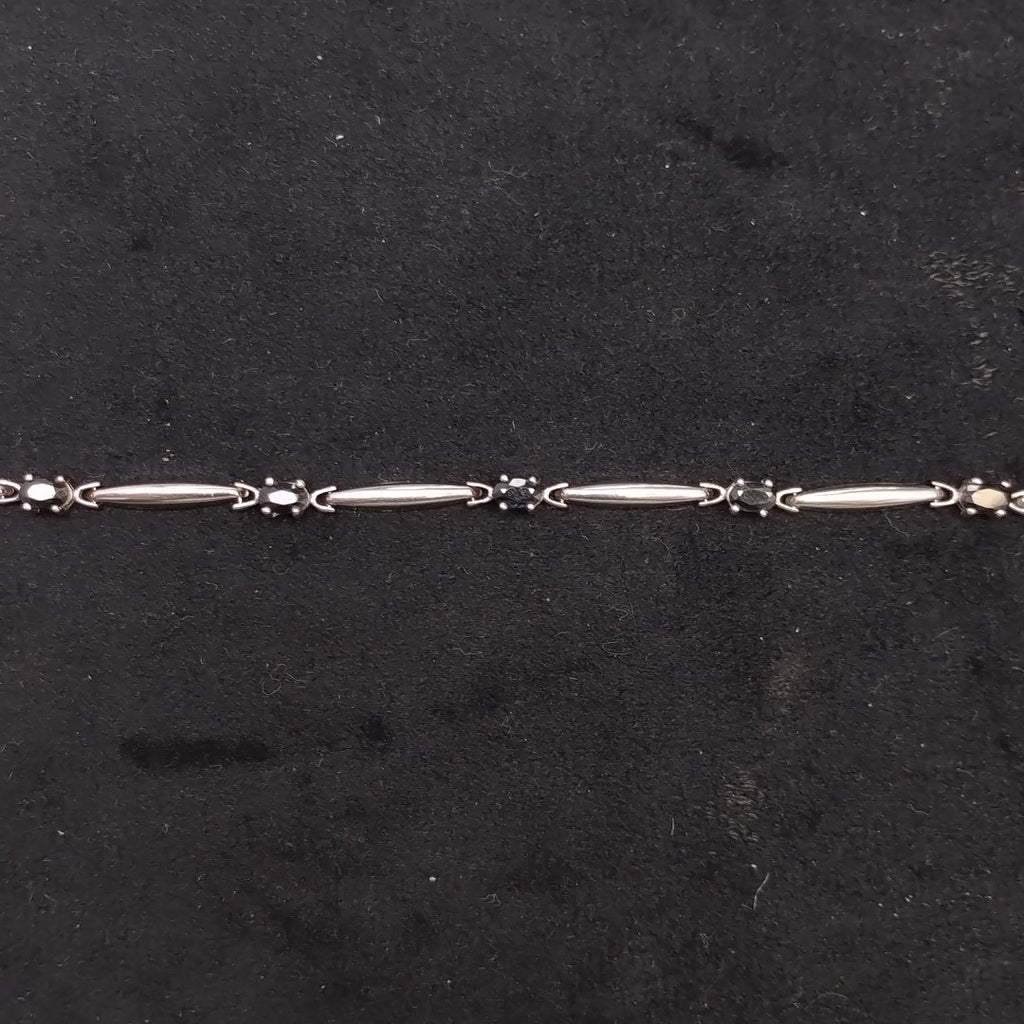 PULSERA ORO BLANCO 14 K 4.4 GRMS (SEMINUEVO)