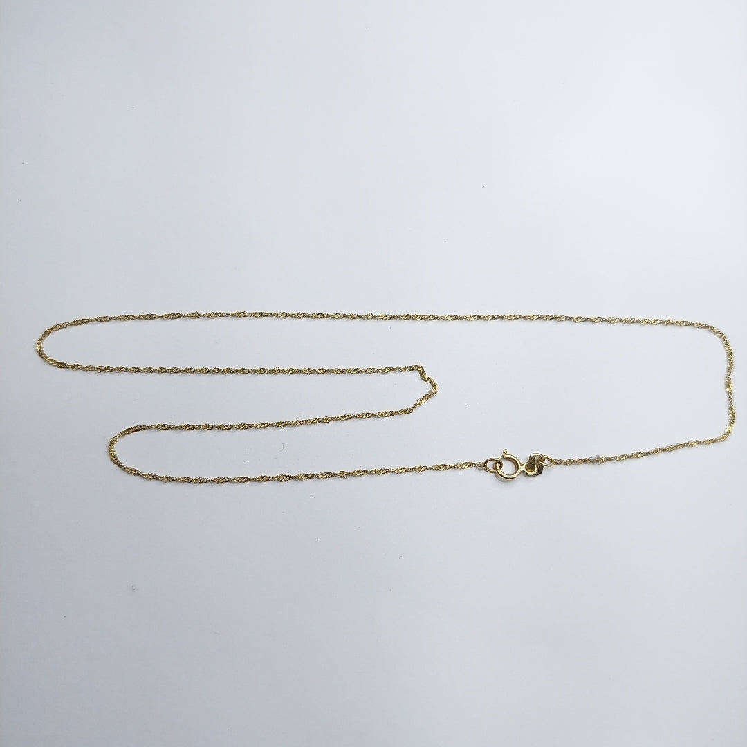 CADENA ORO 14 K 1.3 GRMS (SEMINUEVO)