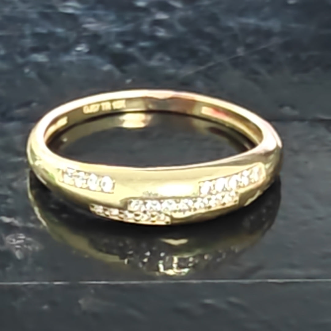 ANILLO ORO 10 K 1.6 GRMS (SEMINUEVO)