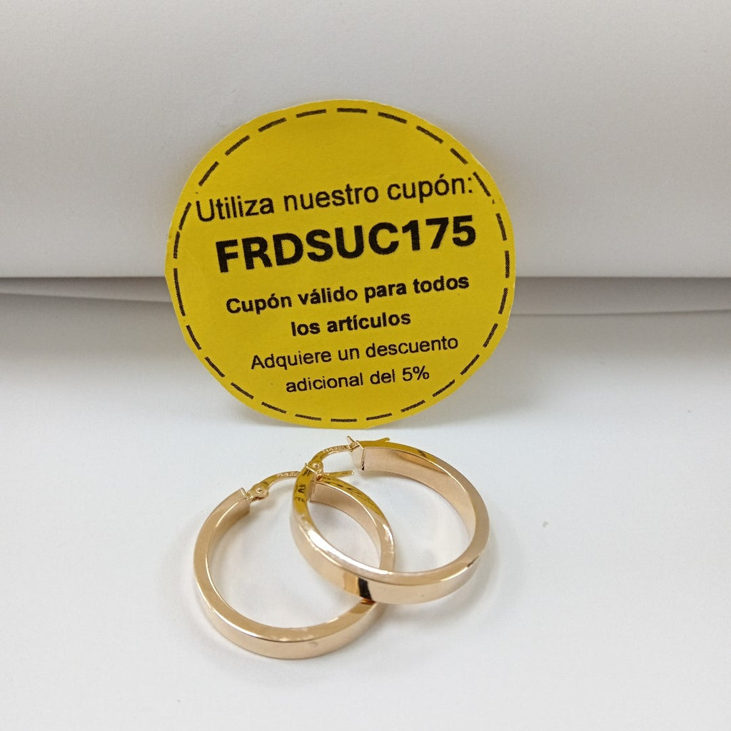 ARRACADAS ORO 14K 2.4 (NUEVO)