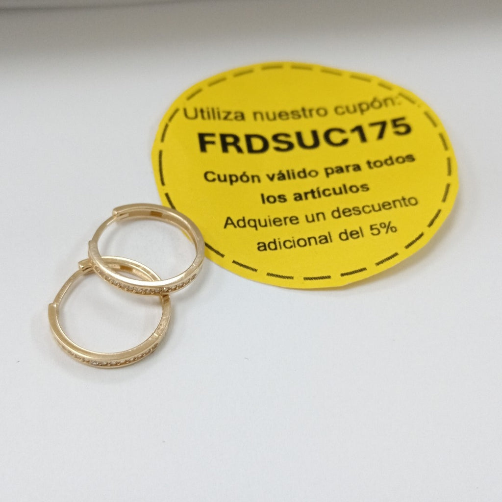 HUGGIES ORO 14K 1.7 (NUEVO)