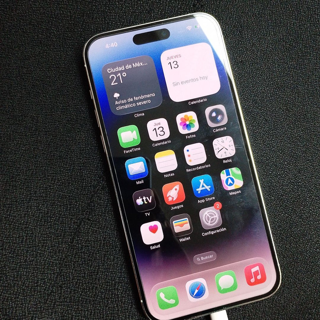 CELULAR APPLE IPHONE 14 PRO MAX A2893 256 GB 6 GB RAM (SEMINUEVO)