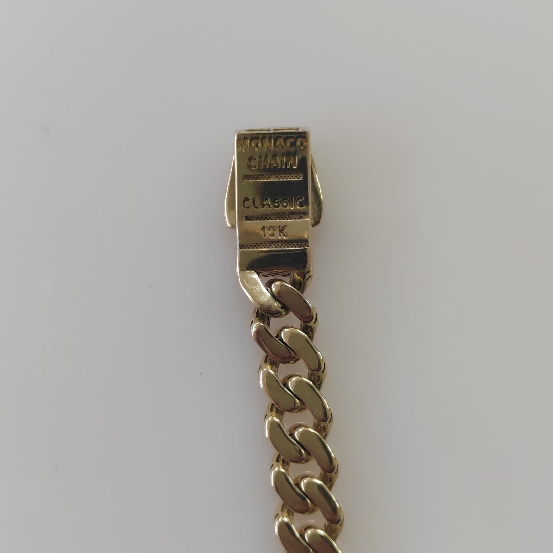 PULSERA MONACO ORO 10K 5.8 (NUEVO)