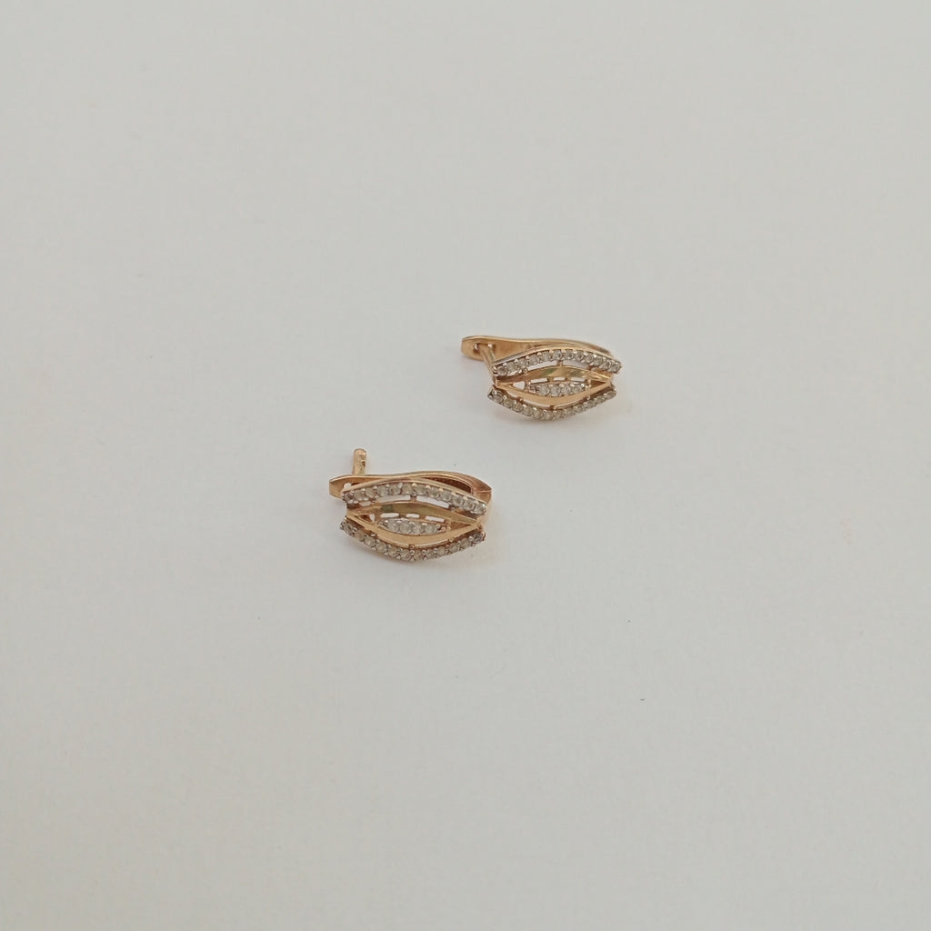 ARETES PAR ORO 10 K 2,20 GRMS (SEMINUEVO)