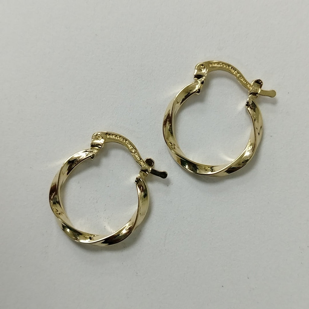 ARETES ARRACADAS TORZAL 14K 1.1 GR (NUEVO)