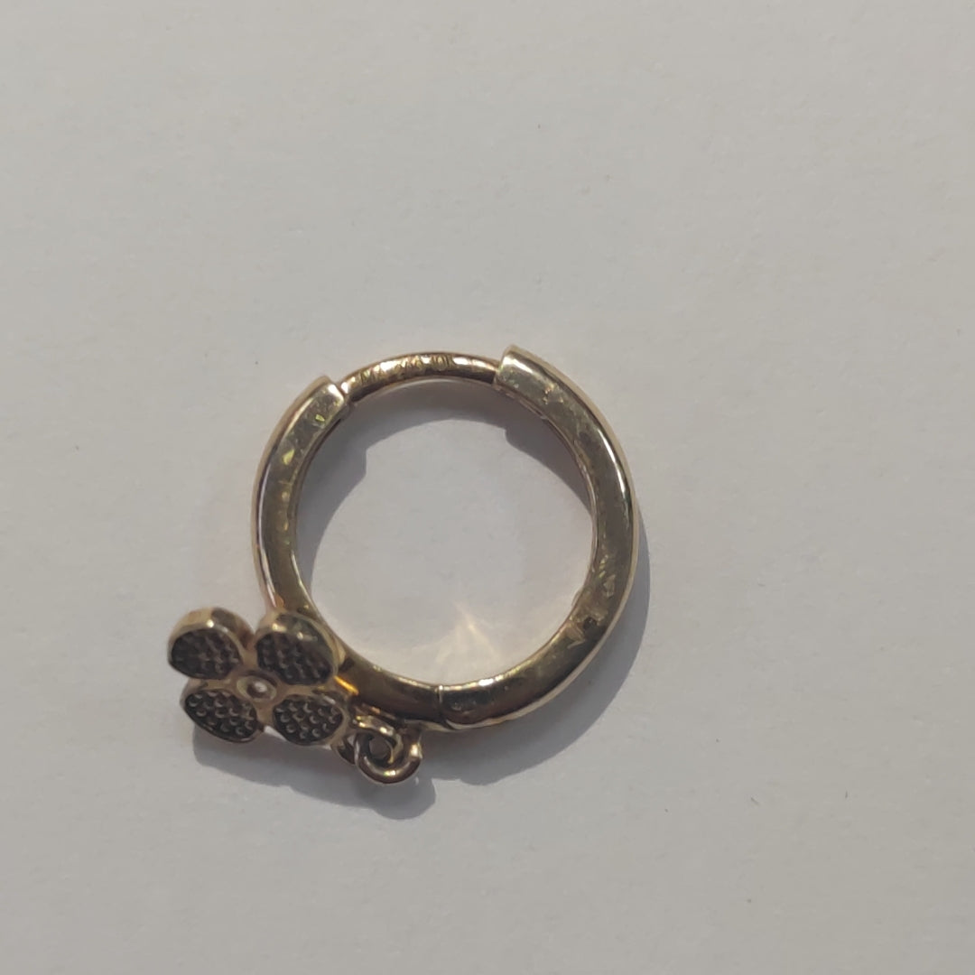 ARETES PAR ORO 10 K 1,80 GRMS (SEMINUEVO)