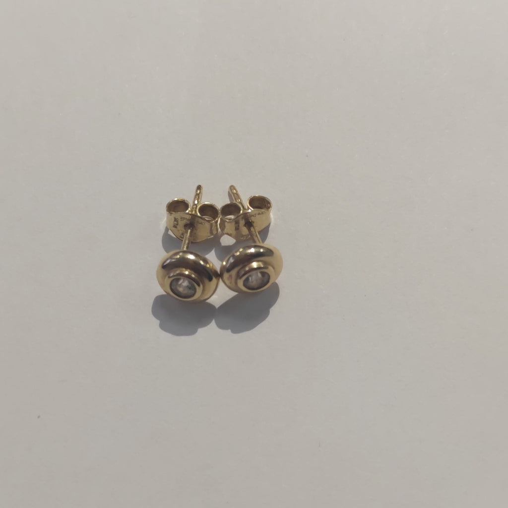 BROQUELES PAR ORO 10 K 1,00 GRMS (SEMINUEVO)