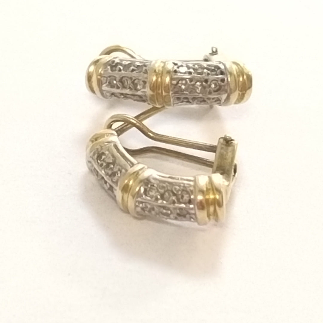ARETES PAR ORO 14 K 4.6 GRMS (SEMINUEVO)