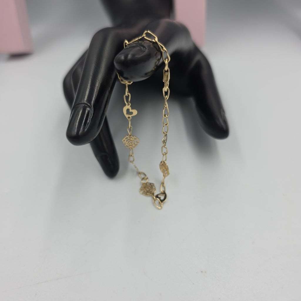 PULSERAS DAMA ORO 14K 2.7 (NUEVO)