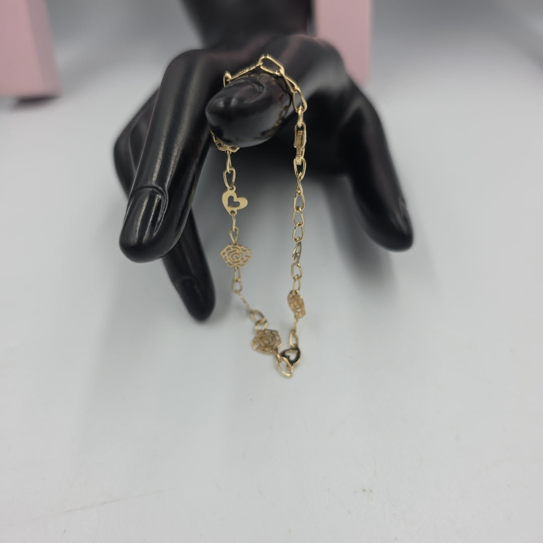 PULSERAS DAMA ORO 14K 2.7 (NUEVO)