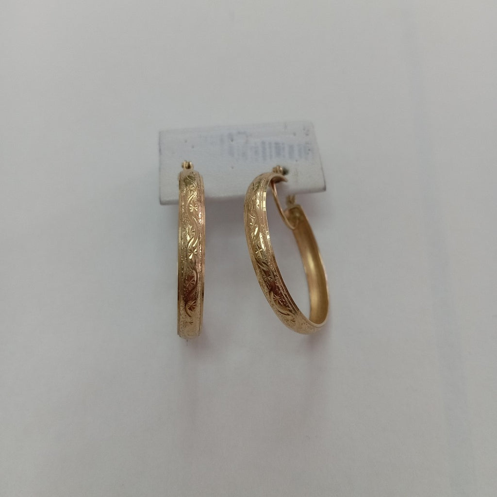 ARRACADAS PAR ORO 10 K 3.9 GRMS (SEMINUEVO)