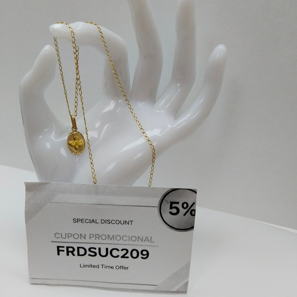 CADENA,DIJE ORO 10 K 1,90 GRMS (SEMINUEVO)