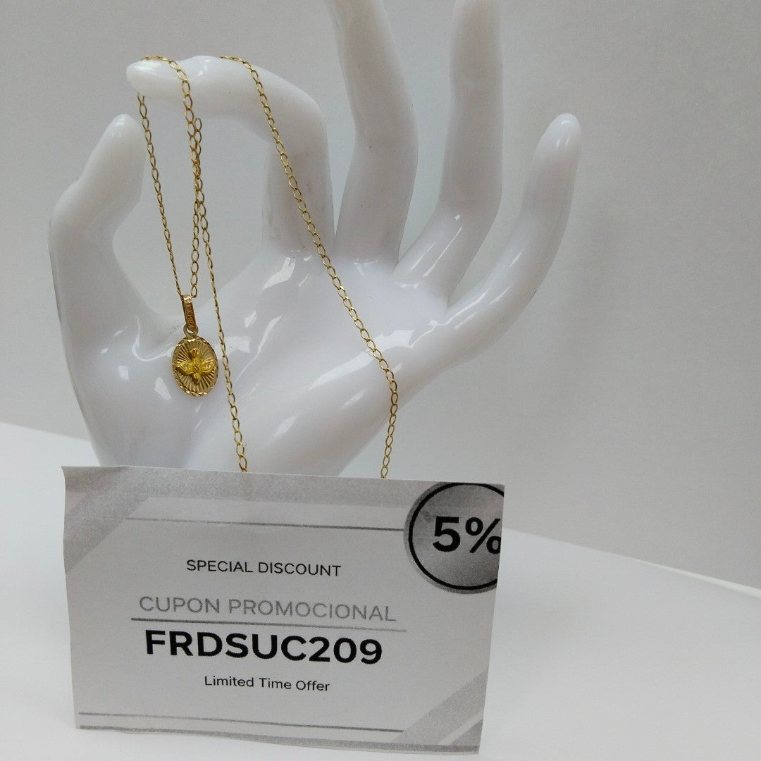 CADENA,DIJE ORO 10 K 1,90 GRMS (SEMINUEVO)