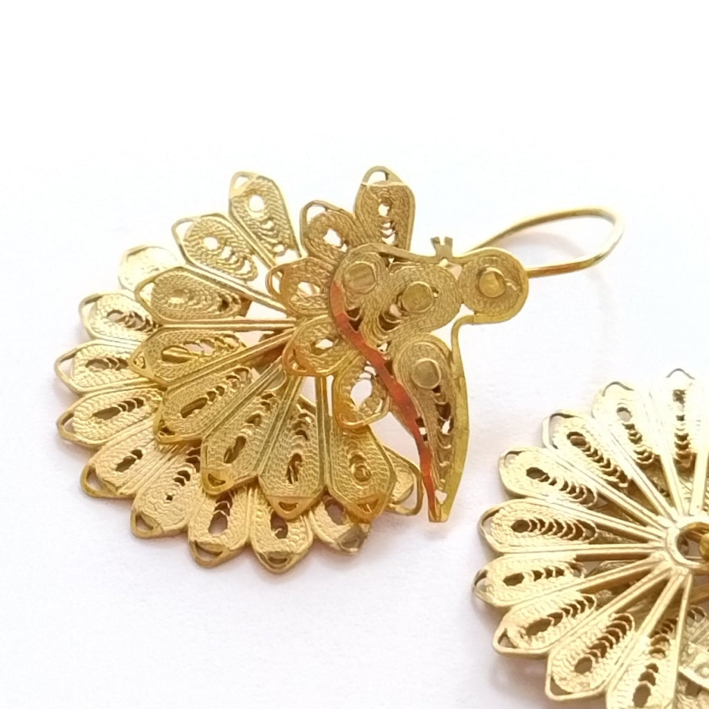 ARETES PAR ORO 10 K 6.6 GRMS (SEMINUEVO)
