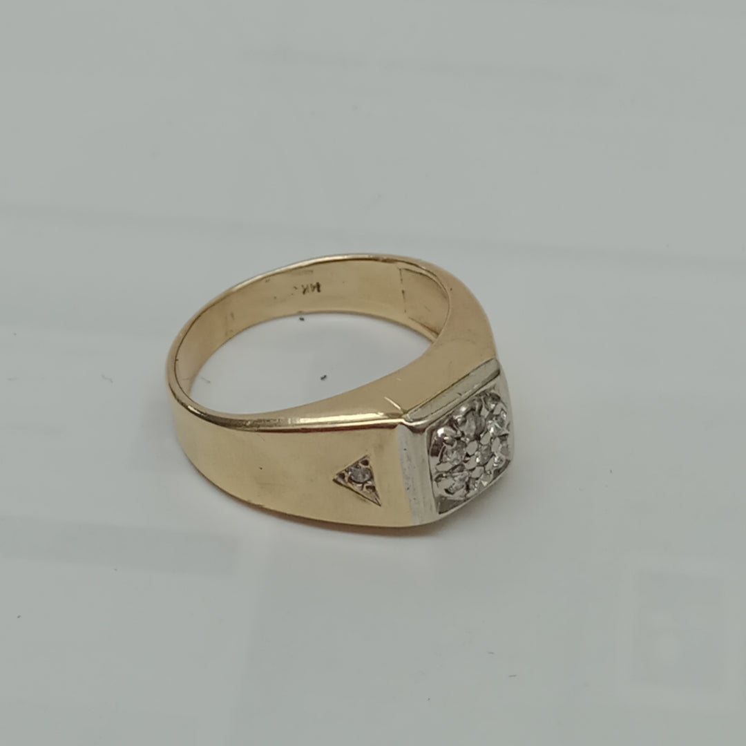 ANILLO ORO 14 K 7,30 GRMS (SEMINUEVO)