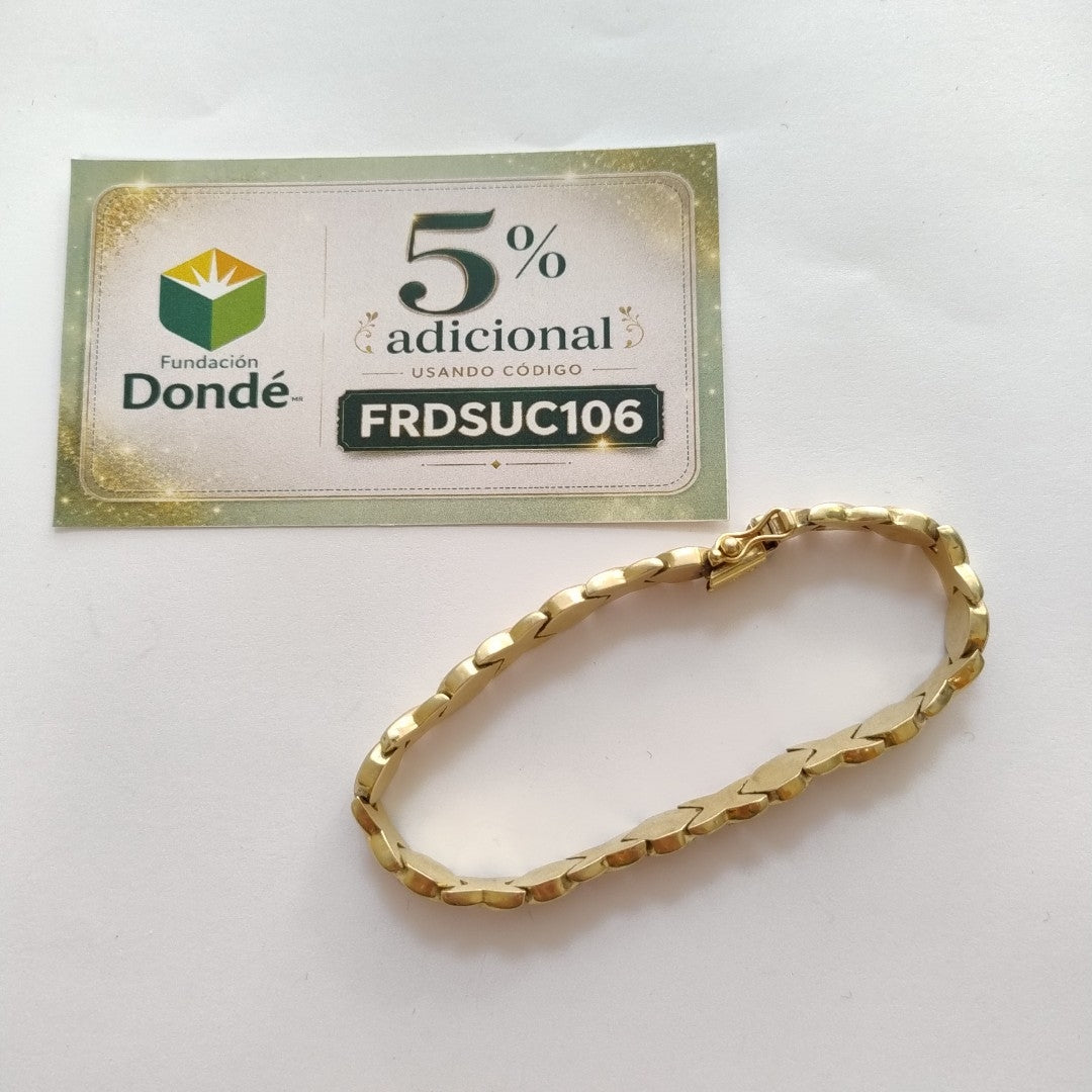 PULSERA ORO 14 K 11.4 GRMS (SEMINUEVO)