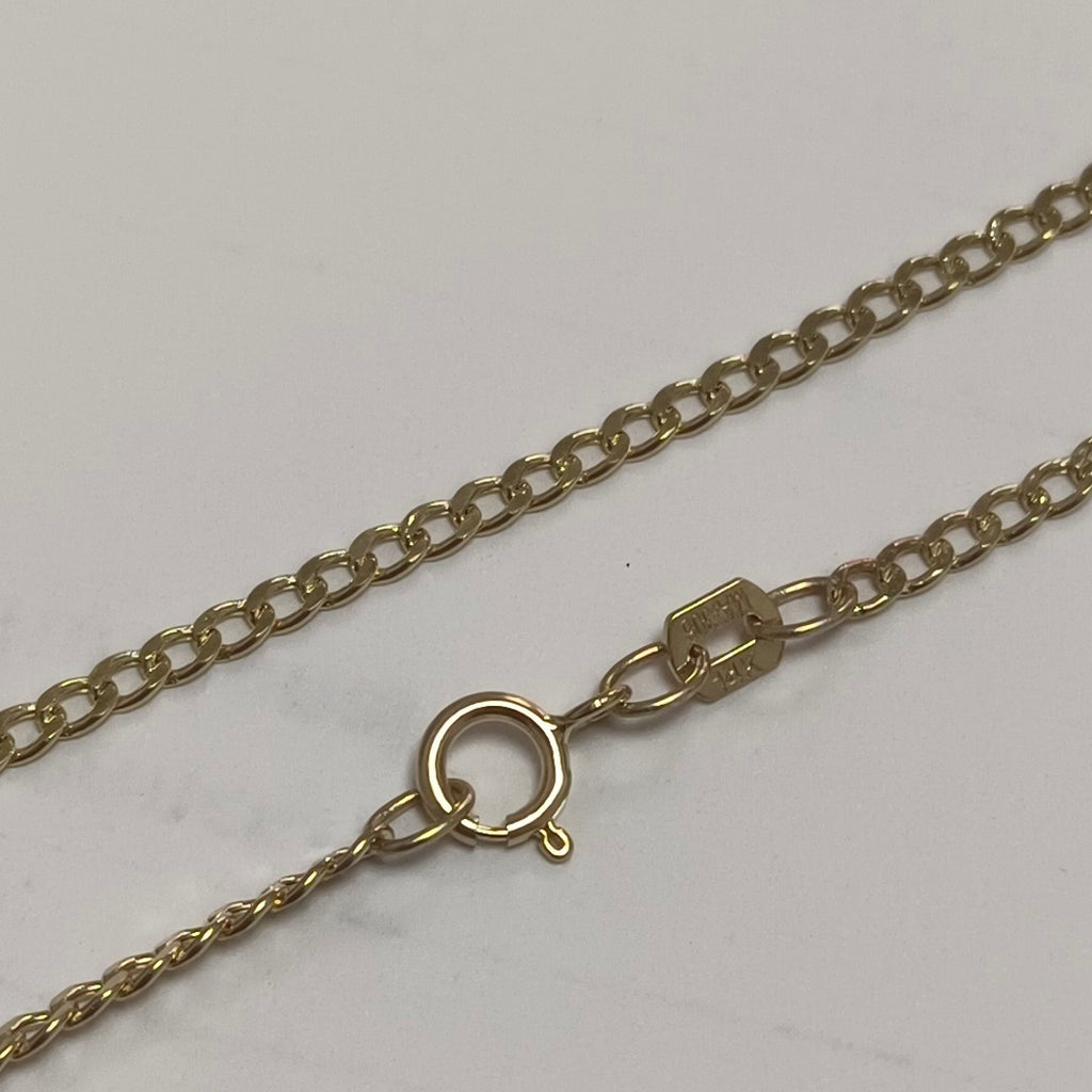 CADENAS BARBADA AMARILLA ORO 14K 1.9 (NUEVO)