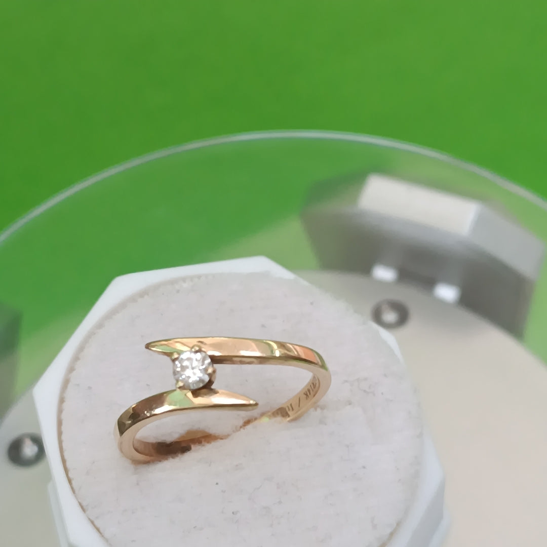 ANILLO ORO 14 K 2,30 GRMS (SEMINUEVO)