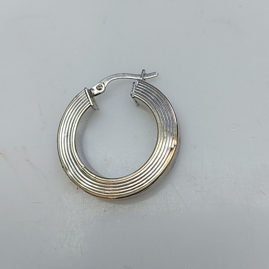 ARRACADAS PAR ORO BLANCO 14 K 3,20 GRMS (SEMINUEVO)