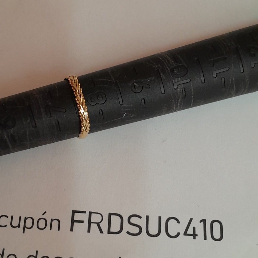 ARGOLLA ORO 14 K 1.8 GRMS (SEMINUEVO)