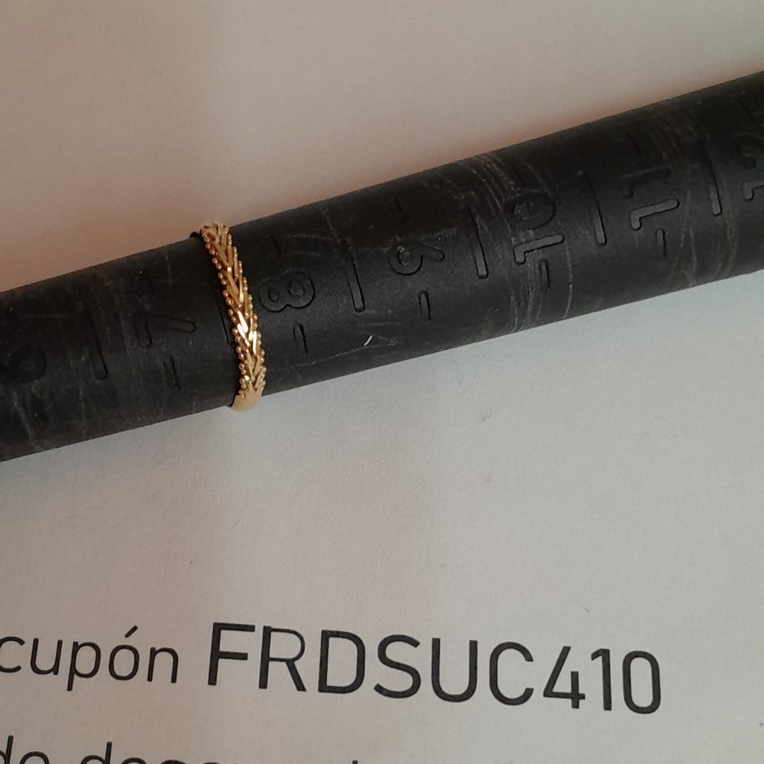 ARGOLLA ORO 14 K 1.8 GRMS (SEMINUEVO)