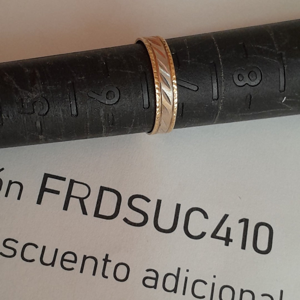 ARGOLLA ORO 10 K 1.4 GRMS (SEMINUEVO)