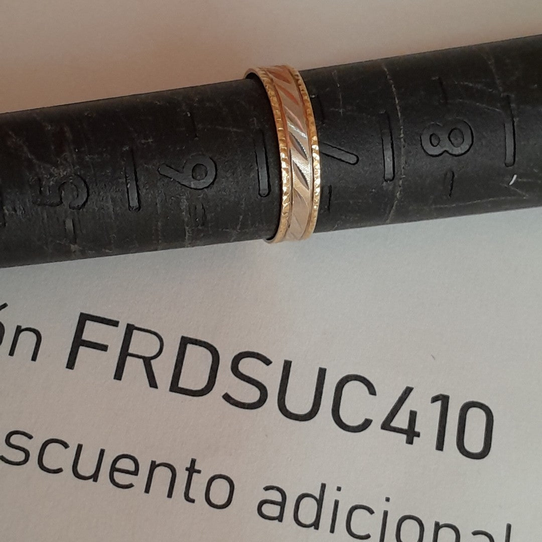 ARGOLLA ORO 10 K 1.4 GRMS (SEMINUEVO)