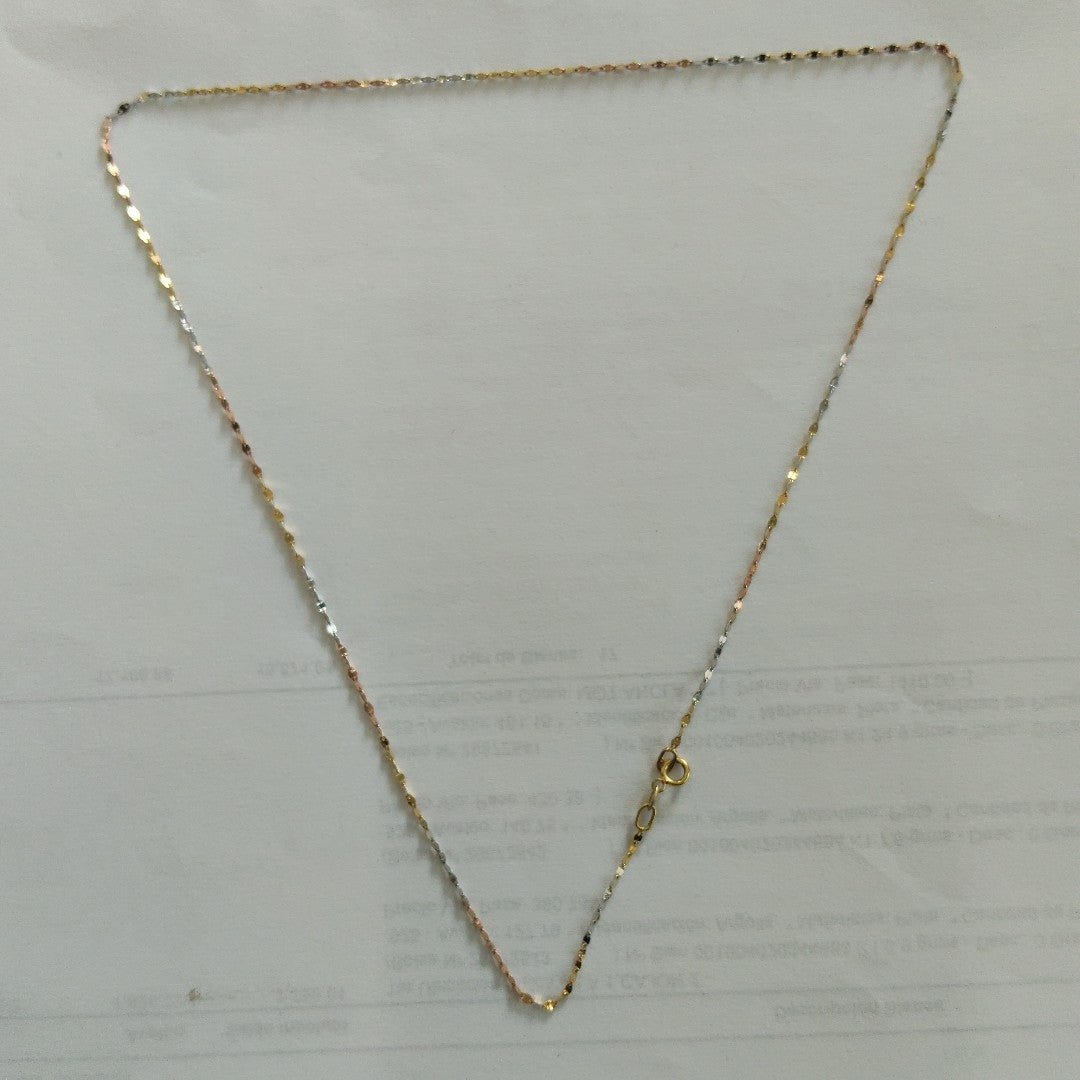 CADENA ORO 10 K 0.8 GRMS (SEMINUEVO)