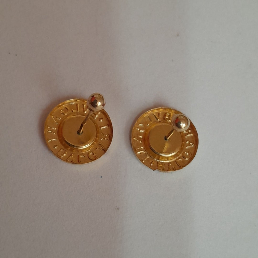 BROQUELES PAR ORO 10 K 0,50 GRMS (SEMINUEVO)