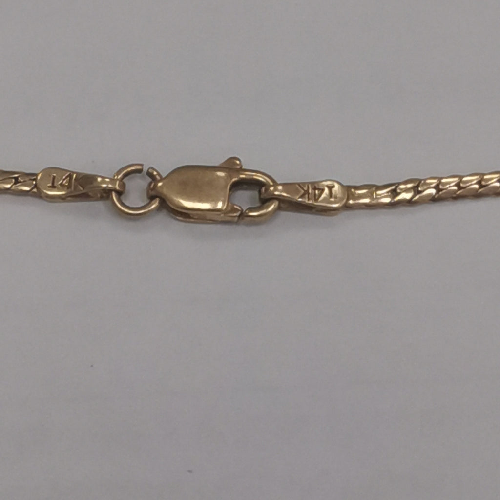 GARGANTILLA ORO 14 K 8.3 GRMS (SEMINUEVO)
