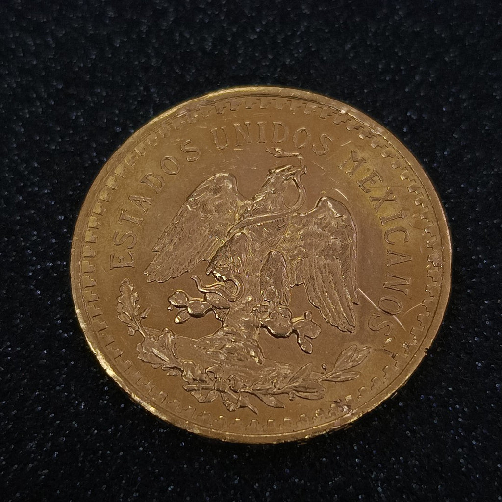 K1 41.6 GRMS 21 K IDENTIFICACIÓN MONEDA NOMINATIVA MONEDAS PESOS 50 PESOS (SEMINUEVO)