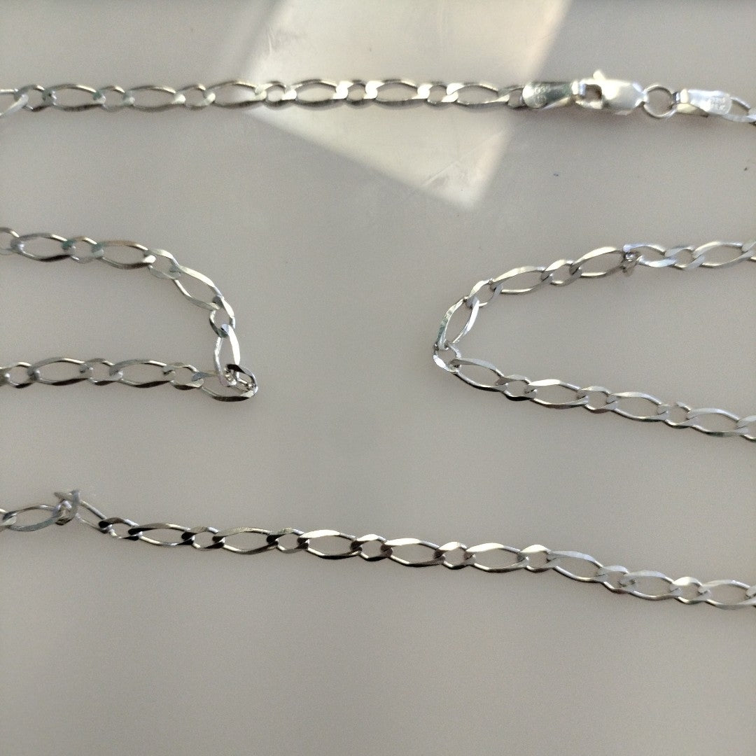CADENA 1X1 PLATA .925 55 CM 6.32 GR (NUEVO)