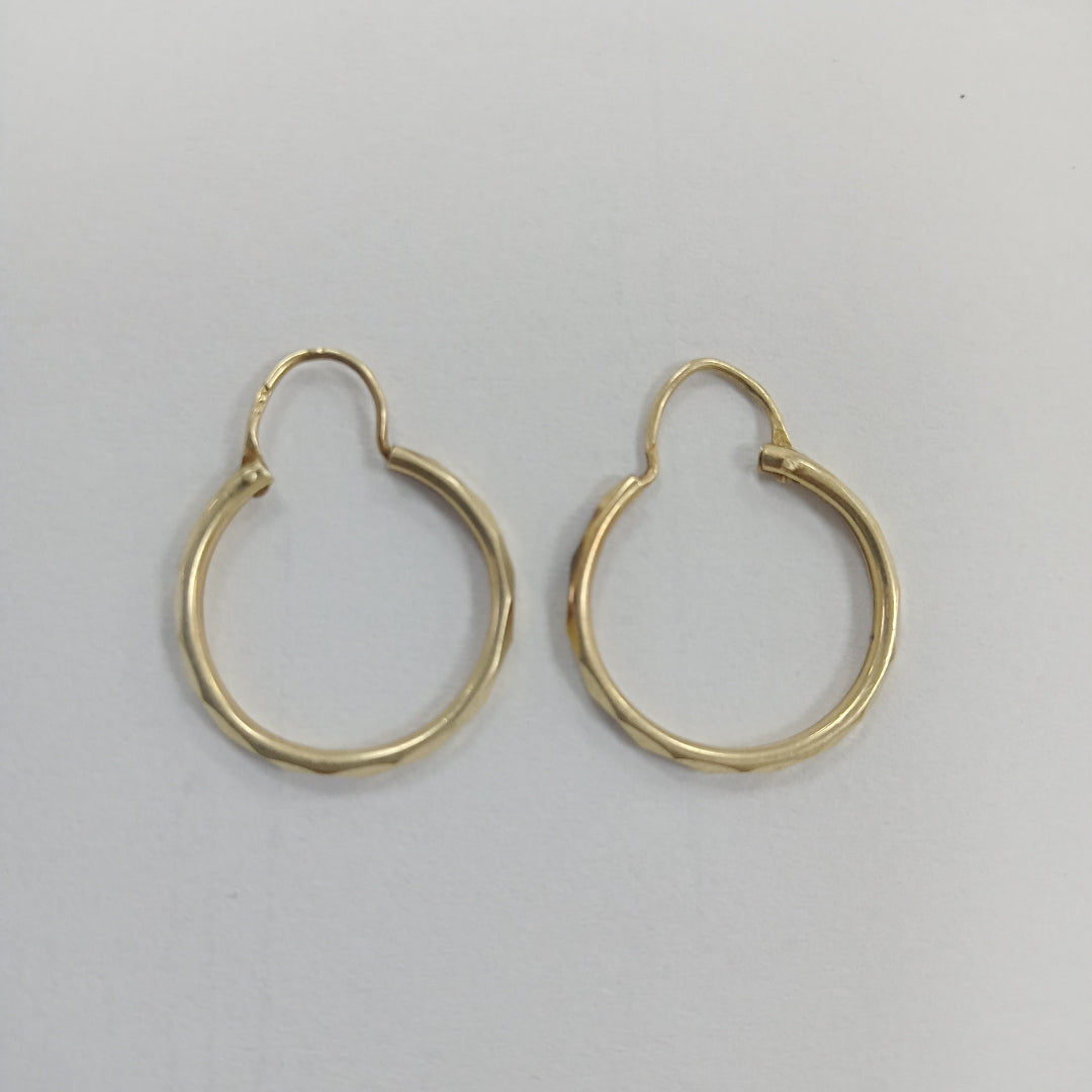 ARRACADAS PAR ORO 10 K 0.8 GRMS (SEMINUEVO)