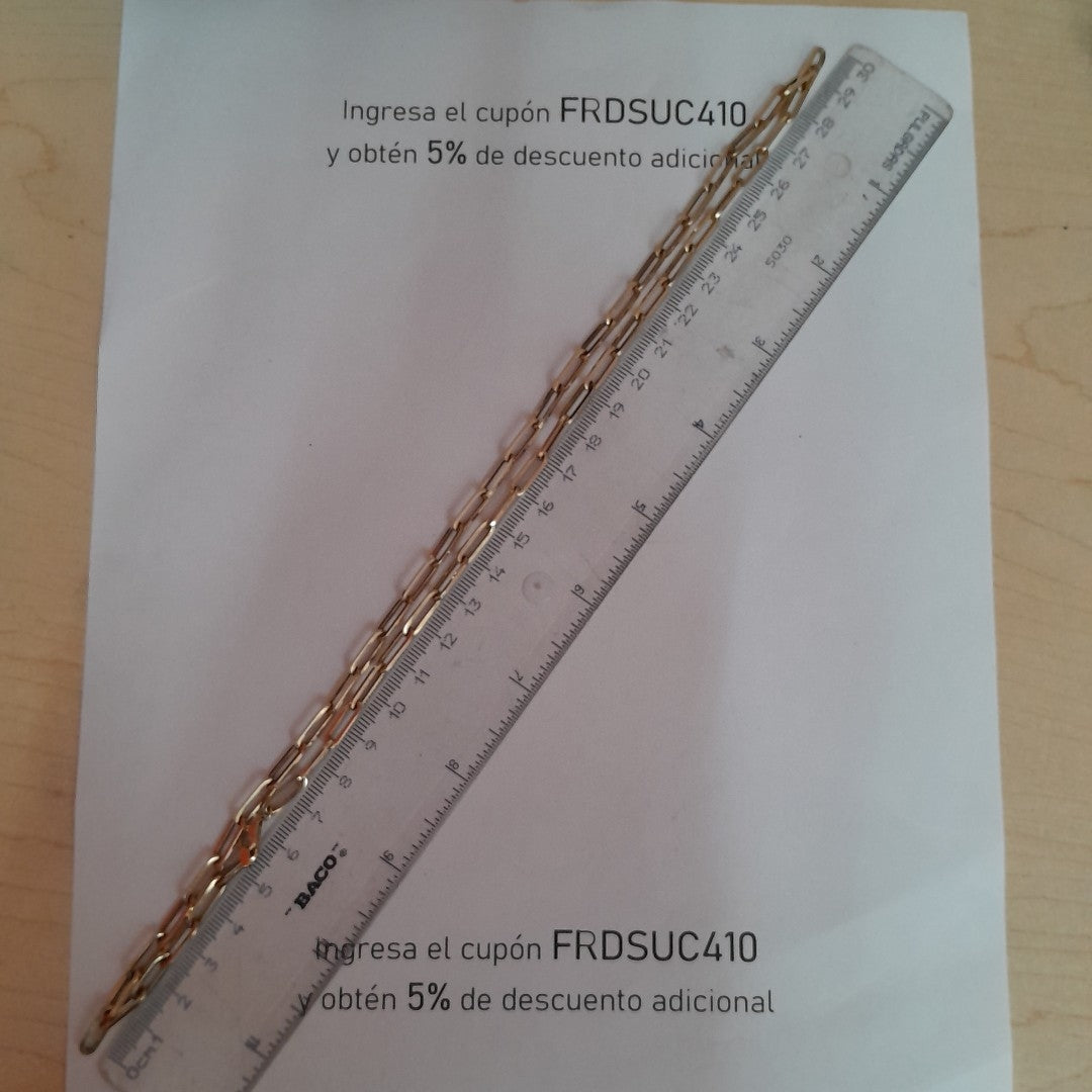 CADENA ORO 14 K 7,80 GRMS (SEMINUEVO)