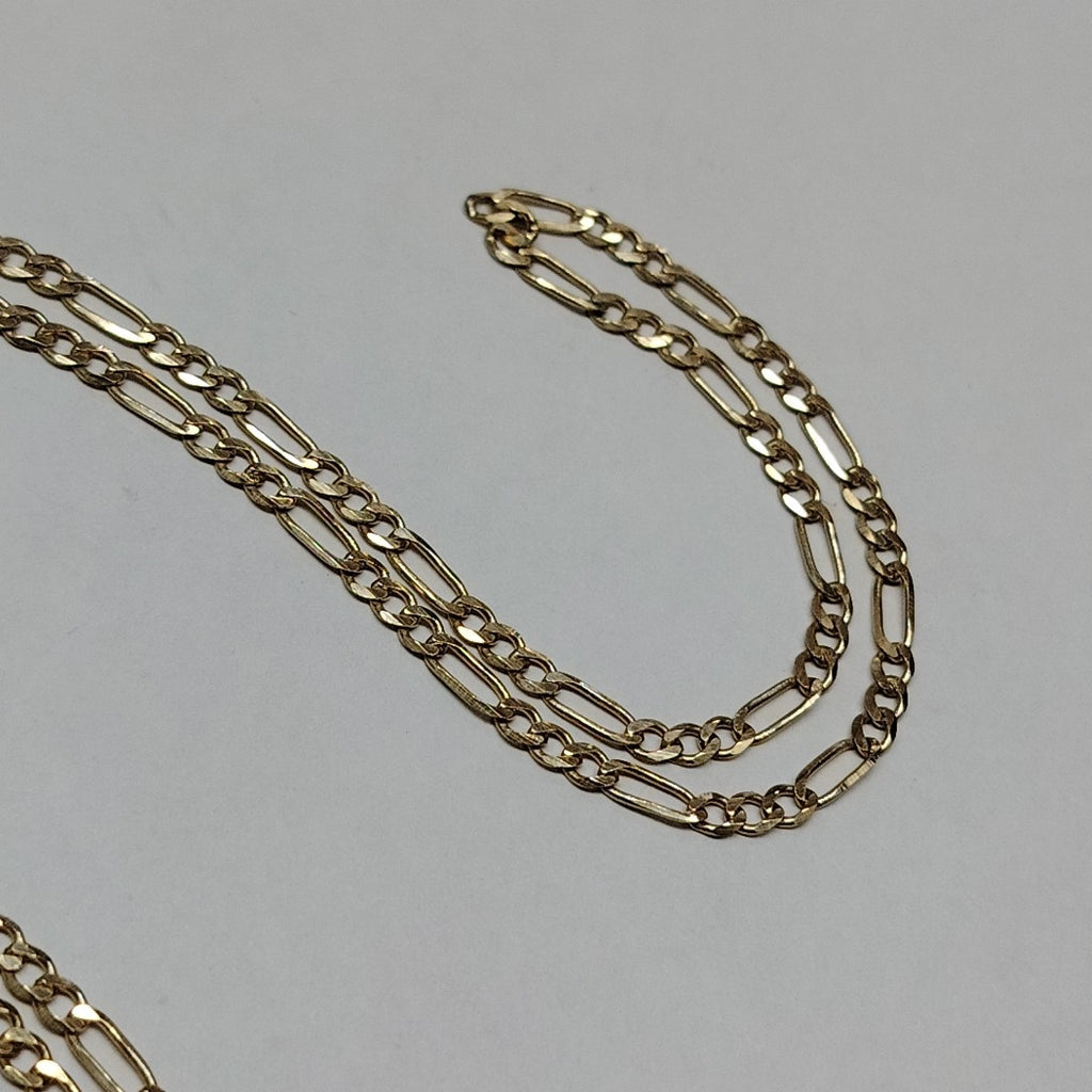 CADENA TEJIDO 3X1 14K 55 CM 5.2 GR (NUEVO)