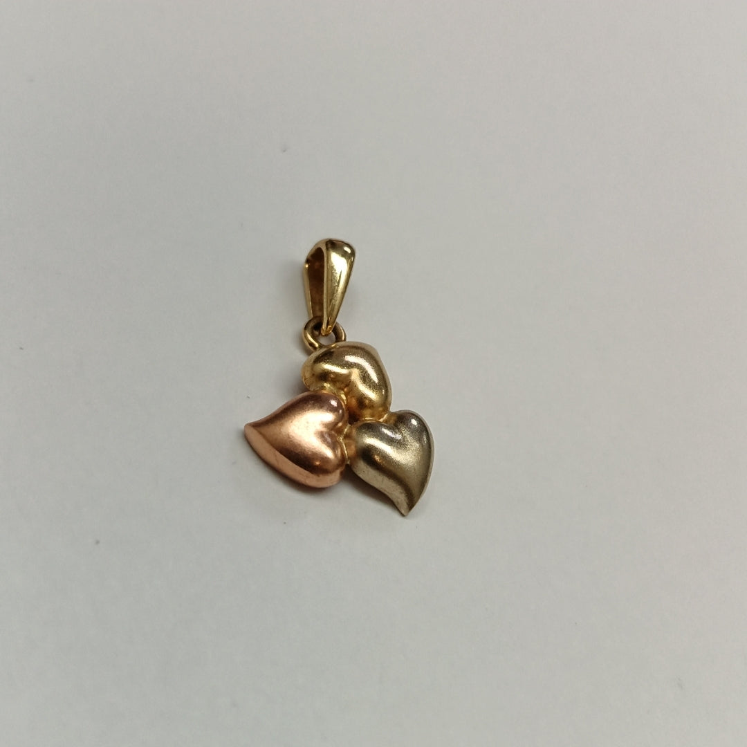 DIJE ORO COMBINADO 14 K 1,90 GRMS (SEMINUEVO)