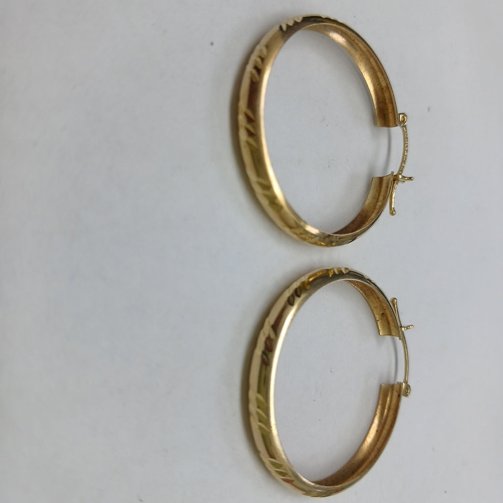 ARRACADAS PAR ORO 10 K 2.6 GRMS (SEMINUEVO)