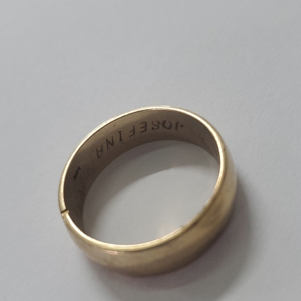 ARGOLLA ORO 14 K 7,40 GRMS (SEMINUEVO)