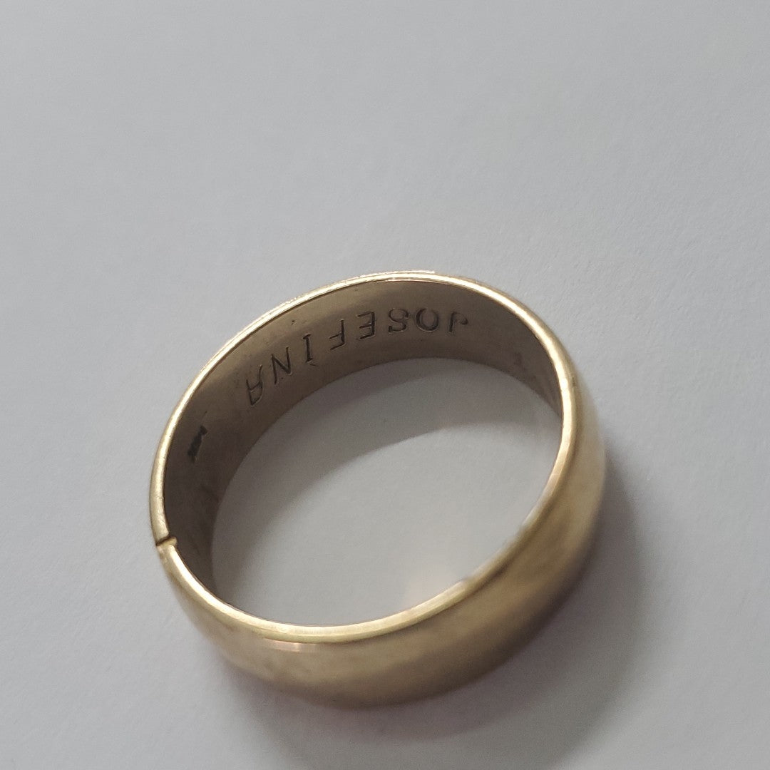 ARGOLLA ORO 14 K 7,40 GRMS (SEMINUEVO)