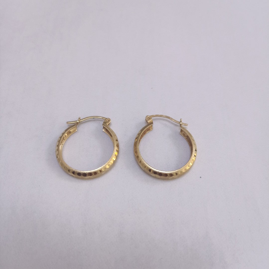 ARRACADAS PAR ORO 14 K 2.1 GRMS (SEMINUEVO)