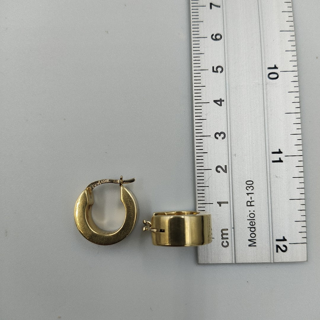 ARRACADAS PAR ORO 14 K 5.9 GRMS (SEMINUEVO)