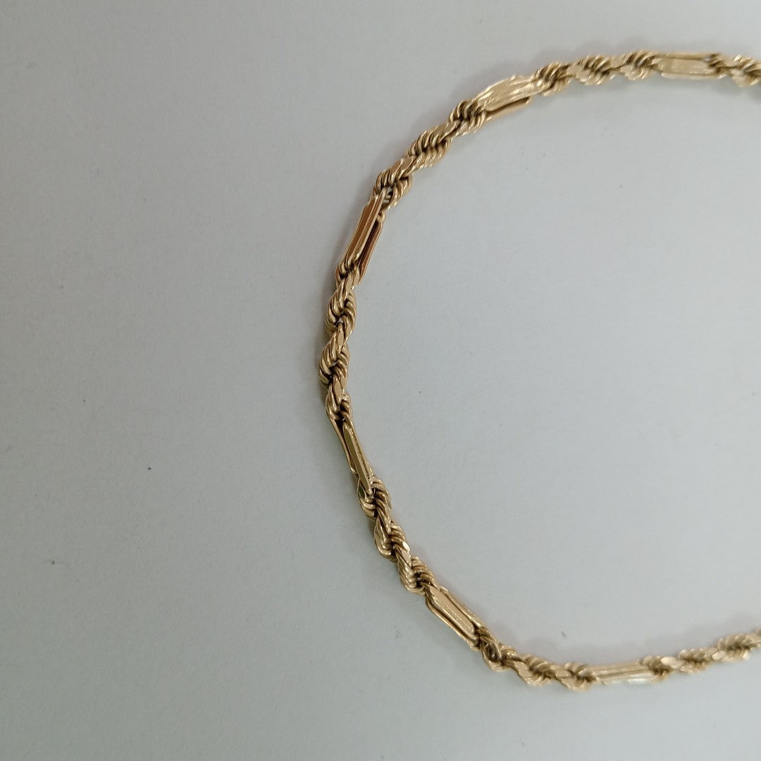 PULSERA RIGIDA ORO 10 K 8.5 GRMS (SEMINUEVO)