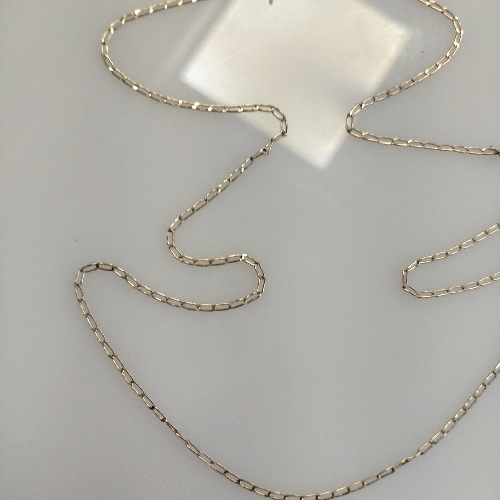 CADENAS TEJIDO ESLABONES ORO 10K 55 CM 1.9 GR (NUEVO)